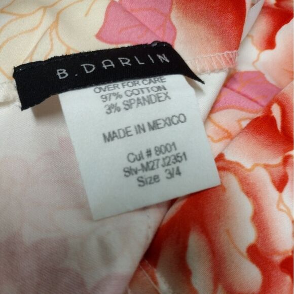 Women's Floral Rose Baby Pink Rose Ribbon Summer Baby Doll Dress Size 3/4! - Picture 2 of 12